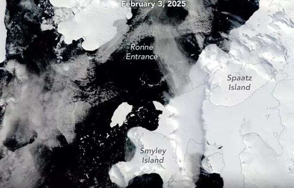 Significant Iceberg A-48 Drift Observed in Antarctica